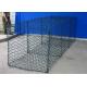 3x1x0.3m 2.2mm Wire Mesh Corrosion Resistance River Bank Gabion Wall Mesh