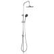 Single Handle Cold and Hot Water Shower Faucet Round Design Bathroom Shower System