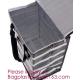 Portable Waterproof Cartoon Flamingo Animal Print Foil Inside Thermal Insulation Cooler Lunch Box Bag bagease bagplastic