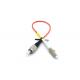 Multimode LC-FC Fiber Optic Patch Cord Simplex LSZH Fiber Patch Cord For FTTH