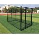 Powder Coated Outdoor Metal Dog Kennel Welded Wire Mesh 3000mm Length