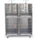 stainless steel cage veterinary cages stainless steel dog Five sets dog cat stainless steel pet cage
