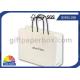 White Kraft Paper Custom Printed Paper Shopping Bags Wholesale with Twisted Paper Handle