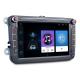 8Inch VW Android Car Stereo 2 Din Car Radio Stereo GPS Wifi BT FM For VW Passat Polo Golf 5 6