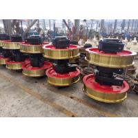 Investment Casting Crane Wheel Assembly , Forged Alloy Wheels For Crane
