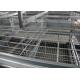 Poultry Chicken Battery Cages / Chicken Farm Tools 120 Birds Capacity