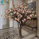 Indoor Decoration Artificial Rose Tree 1.8m Height Customized Design