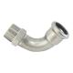 Lead Free Pushfit CSA SCH160 Stainless Steel 90 Degree Elbow
