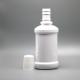 Long Neck PET Plastic Mouthwash Bottle 250mL for Empty White Mouth Wash Packing
