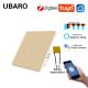 1Gang Tuya Smart Home Zigbee Light Switch Uk Standard EU Standard Zigbee Led Indicator Support Google Assistant Voice