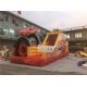 Double Car Inflatable Obstacle Course For Adults Rental Outdoor Extreme Sport Games