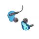 Calling Supporting Metallic Earbuds With Mic Stereo Sound For Portable Media Player