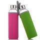 550ml Customized Borosilicate Glass Water Bottle With Neoprene Sleeve