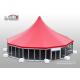 Aluminum High Peak Multi sides Luxury Wedding Tents With Glass ABS Walls