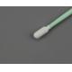 Thin Rod Round Head Cleanroom Foam Swabs Wiping Stick Friction Resistant Dust Free