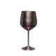 Premium Grade Solid Stainless Steel Unbreakable Black Wine Glasses