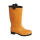 Waterproof Midsole Material PVC Steel Toe Safety Rain Boots for Customized Needs