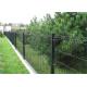 Green High 2230mm V Mesh Horse Fencing Low Carbon Steel Wire