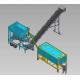 Portable Automatic Concrete Batching Plant With Dual Axle And Tires On site Fast