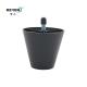 KR-P0318 Tapered Plastic Couch Feet Black Color Reduce Slip Strong Load Bearing