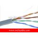 UL Lan Cable Cat5e UTP Solid 24AWG 4Pairs OD5.2mm High Purity Copper Wire Conductors