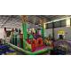 Parcours Zoo Inflatable obstacle course bounce house 4x16x5m