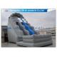Kids / Adults Double Inflatable Water Slide With Small Pool For Summer Games