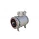 WCB Body Trunnion Mounted Ball Valve , Three Piece Ball Valve CE Approved