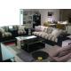Custom Luxury Leather Sectional Sofas Modern Living Room Furnitures