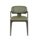 Modern PVC Synthetic Leather Wooden Frame Dining Chairs H78cm