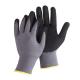 Flexible Comfortable 13 Gauge Polyester Latex Sandy Coating Gloves for Gardening