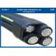 4*35 4*50 ABC Low Voltage Aerial Bundled Cable PE Insulation Aerial Insulation Line