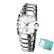 Silver ODM Ladies Expansion Band Watch 45mm Analogue Watch For Ladies