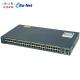 Cisco WS-C2960+48TC-L 2960 Plus 48 10/100 + 2 T/SFP LAN Base 48 Ports Ethernet Lan Base Switch