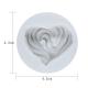 Silicone Baking Utensils Custom Size Cake Decoration Tools 3d Rose Flower Shape Fondant Mould