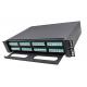 FTTH 1U 19 Rack Enclosure 144 Core MPO MTP Patch Panels ODF With Data Center