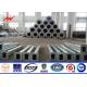 36M High Tension 8mm Thickness Steel Tubular Power Pole For Electricity distribution