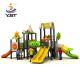 Community Kids Backyard Slide 970 * 630 * 440 Cm High Temperature Baking Finished