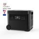 2400W AC Outlets Solar Generator Home Backup Outdoor Camping Outdoor Rental Power Bank Station with Screen