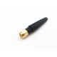 3 Dbi Omni Directional Straight Head WiFi Antenna SMA Male GSM / 3G 824 - 2100 Mhz