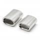 Aluminum Casing Wire Rope Hoisting Aluminum Buckle Flat Hole Casing