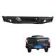 NP300 Body Parts Black Steel Front Bumper and Rear Bumper for Nissan Navara
