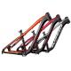 Black / Orange Mtb Mountain Bike Frame Aluminum Alloy Hardtail AM Riding Style