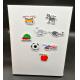 Tabletop Magnetic Dry Erase Whiteboard  15.75'' X 12'' For Kids Painting