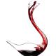 1800ml Glass Wine Decanter Handmade Lead Free Crystal Material Swan Shaped