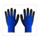 15 Gauge Blue Nylon Spandex Sandy Nitrile Gloves