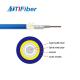 Simplex indoor Armored Fiber Optical Cable With LSZH High Strength Tensile