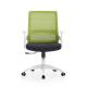 Modern Middle Back Ergonomic Mesh Back Fabric Seat Swivel Staff Office Chair