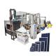 High Recovery Rate Solar Panels Photocell Recycling Equipment Solution for Recyclers