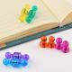 8 Assorted Colors Permanent Push Pin Magnets Strong Refrigerator Magnets for Office